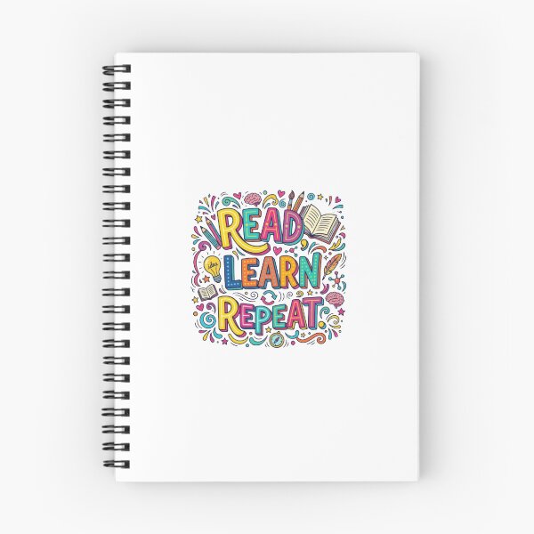 Item preview, Read, Learn and Repeat motivation designed and sold by SM-Corner.