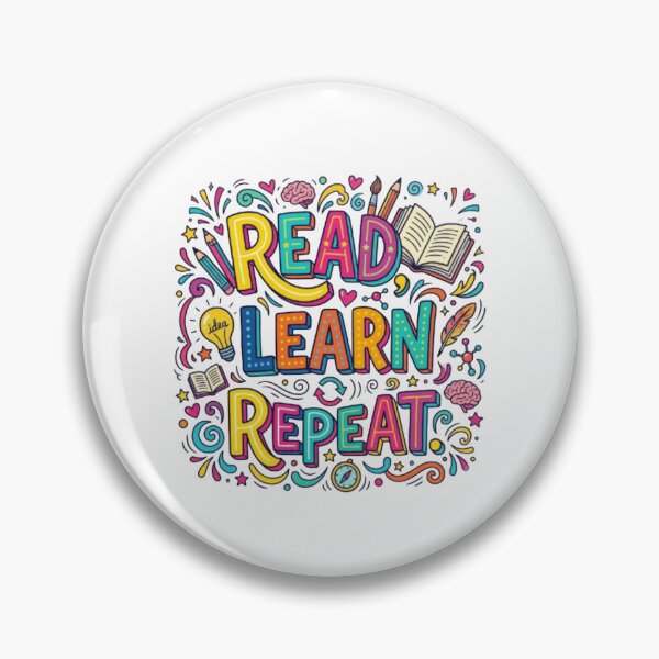 Item preview, Read, Learn and Repeat motivation designed and sold by SM-Corner.