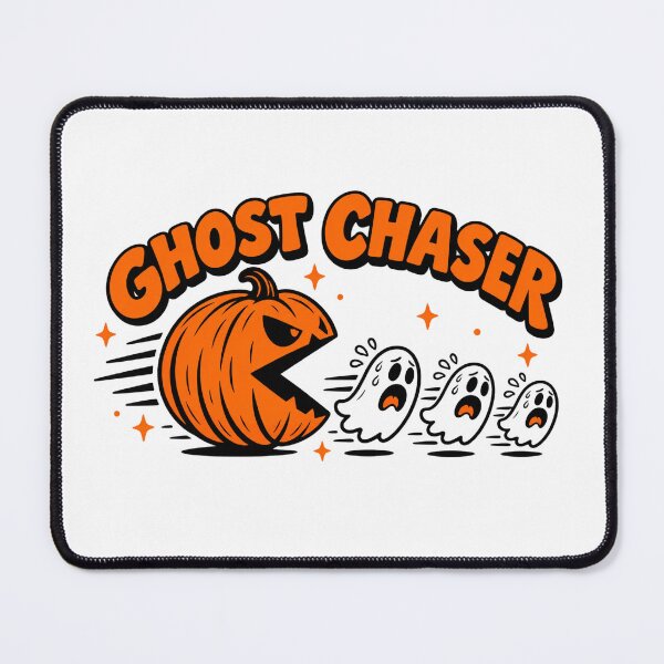 Item preview, Ghost Chaser Pumpkin Pacman - Funny Halloween Gamer Quote designed and sold by VYBEHAUS.