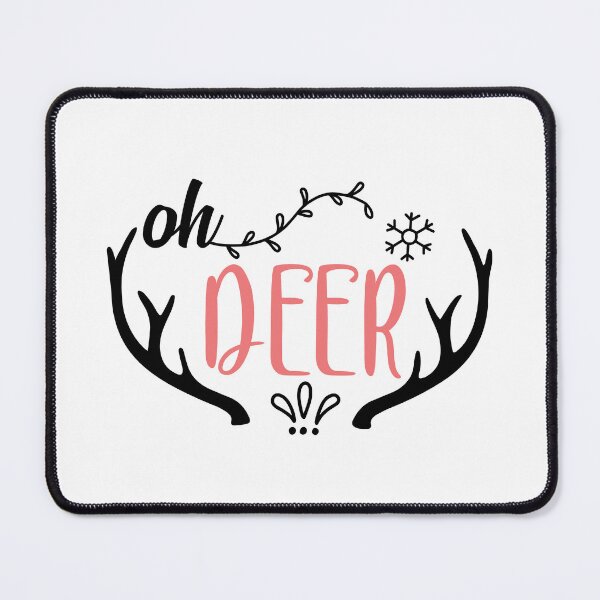 Item preview, Oh Deer Christmas Quote Funny Deer Holiday Vibes designed and sold by FuzionRaptor.