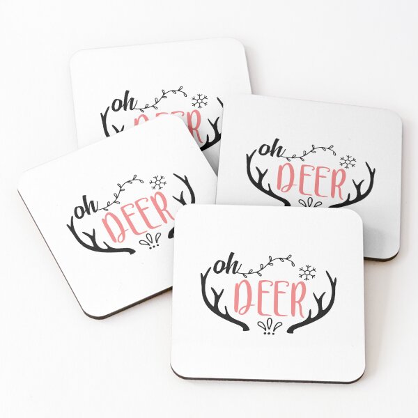 Item preview, Oh Deer Christmas Quote Funny Deer Holiday Vibes designed and sold by FuzionRaptor.