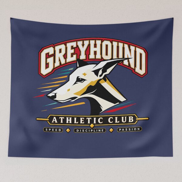 Item preview, GALOGO – Greyhound Club Collection - GAC-04 — Greyhound Athletic Club designed and sold by GALOGO – Art for Sighthounds & Animal Welfare.