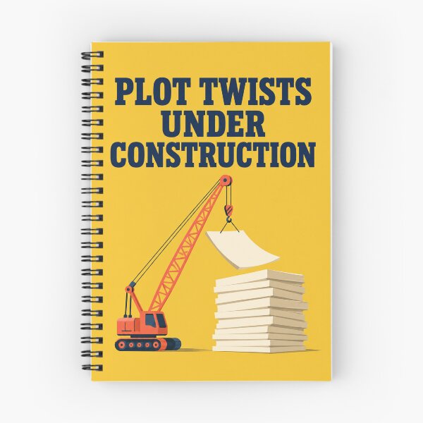Item preview, Plot Twists Under Construction designed and sold by GraphycoPublish.