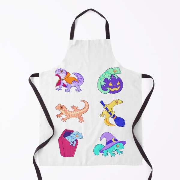 Item preview, Halloween Geckos – Witch, Vampire and Skeleton Lizards designed and sold by Zoolumi.