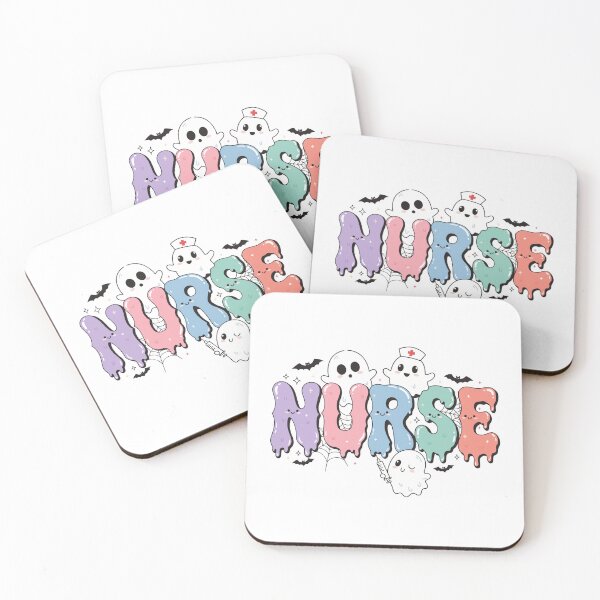 Item preview, ghost medic 2025 cute halloween candy letters kids spooky designed and sold by DariaOltes.