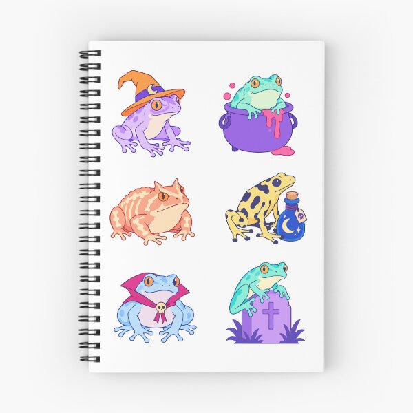 Item preview, Halloween Frogs – Witch Hats, Potions and Spooky Amphibians designed and sold by Zoolumi.