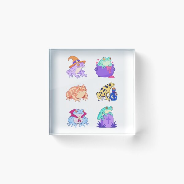 Item preview, Halloween Frogs – Witch Hats, Potions and Spooky Amphibians designed and sold by Zoolumi.