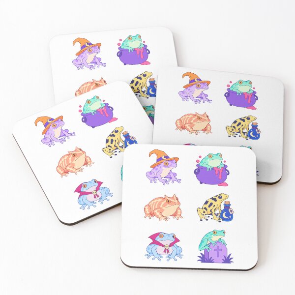 Item preview, Halloween Frogs – Witch Hats, Potions and Spooky Amphibians designed and sold by Zoolumi.