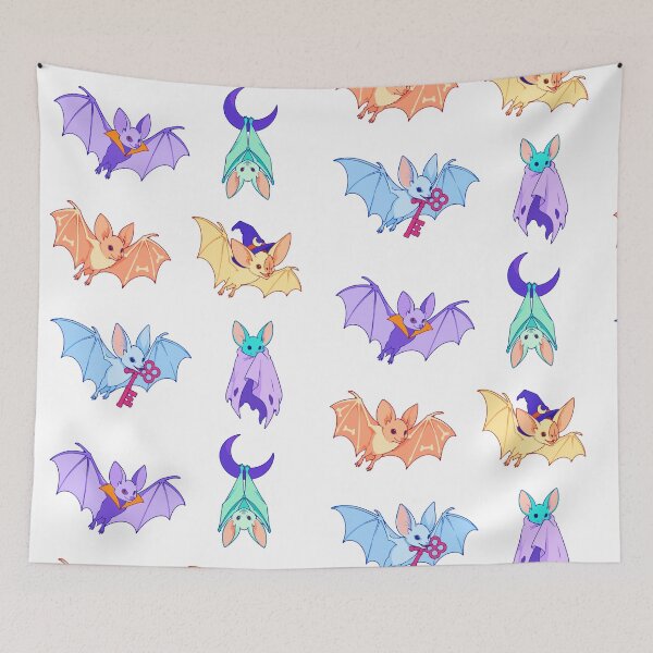 Item preview, Halloween Bats Cake – Ghost, Witch and Crescent Moon designed and sold by Zoolumi.