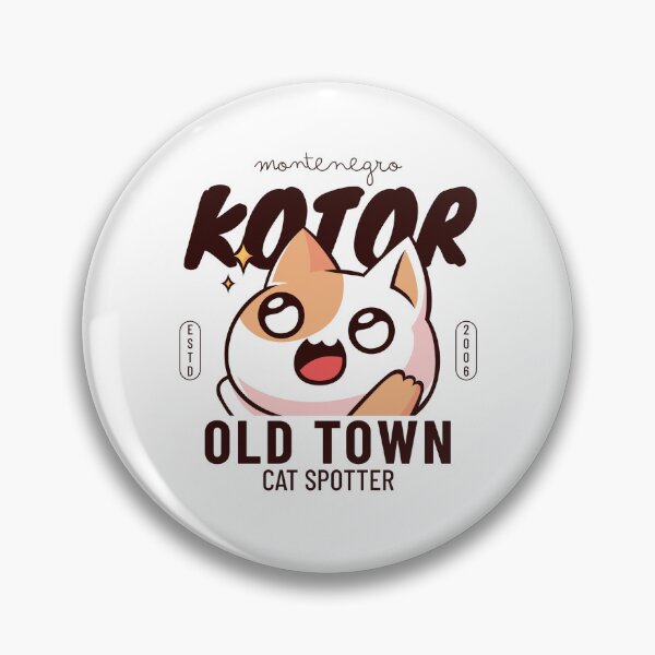 Item preview, Montenegro : Kotor old town cat spotter designed and sold by Peerless-Prime.