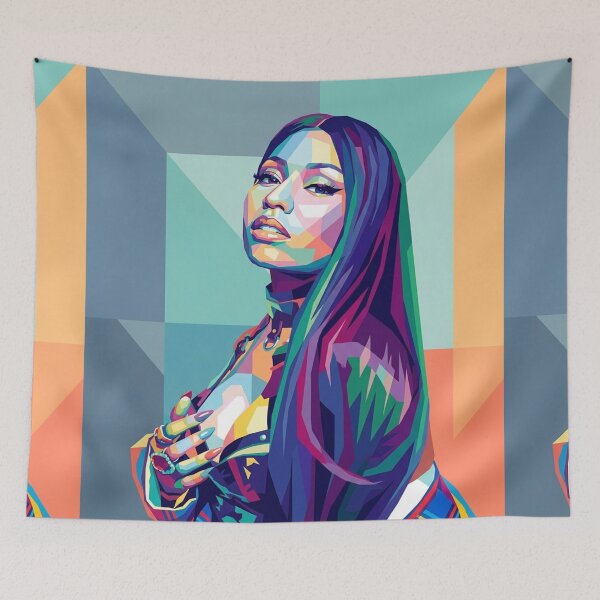 Item preview, Nicki Minaj Wpap Pop Art designed and sold by SiksisArt.