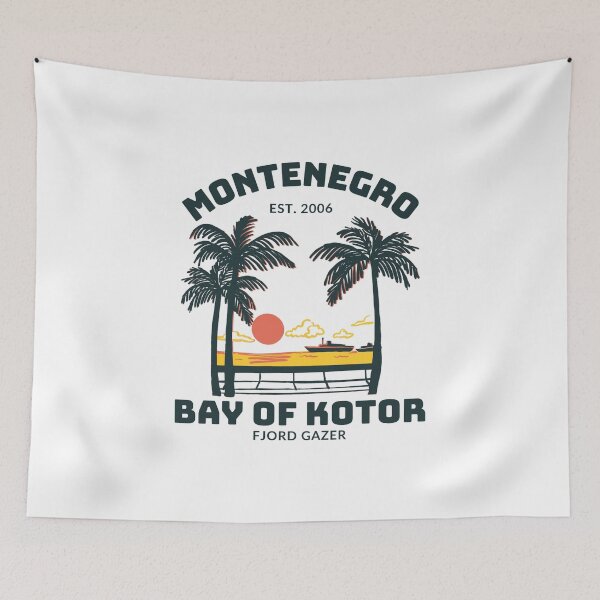 Item preview, Montenegro : bay of Kotor fjord gazer designed and sold by Peerless-Prime.