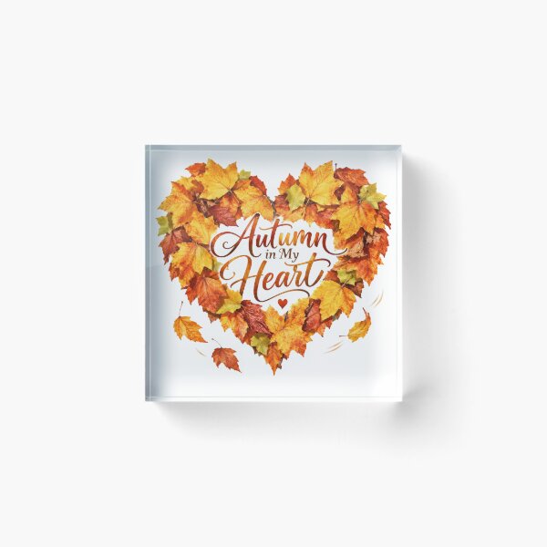 Item preview, Autumn in My Heart designed and sold by DansCreations42.