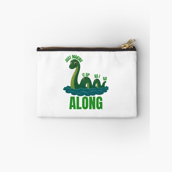 Item preview, Just Making It Up As I Go Along – Funny Loch Ness Monster designed and sold by Britishdelights.