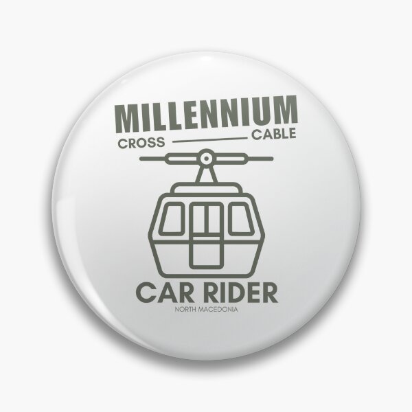 Item preview, North Macedonia : Millennium cross cable car rider designed and sold by Peerless-Prime.