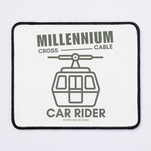 Item preview, North Macedonia : Millennium cross cable car rider designed and sold by Peerless-Prime.