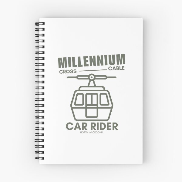Item preview, North Macedonia : Millennium cross cable car rider designed and sold by Peerless-Prime.