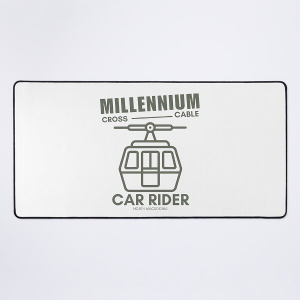 Item preview, North Macedonia : Millennium cross cable car rider designed and sold by Peerless-Prime.