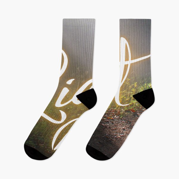 Item preview, Divine Light Glowing Sunrays Forest Inspirational Quote designed and sold by LensDyn™.