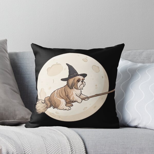 Item preview, witchy shih tzu designed and sold by lucabeanco.