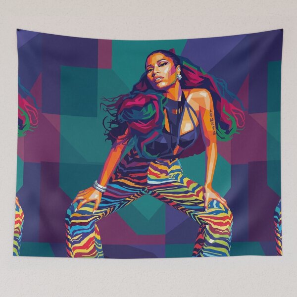 Item preview, Nicki Minaj Wpap Pop Art designed and sold by SiksisArt.