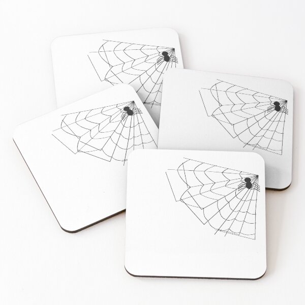Item preview, Spiderweb Corner Sticker | Gothic Halloween Decal | Spooky Line Art Vinyl designed and sold by mryan78.