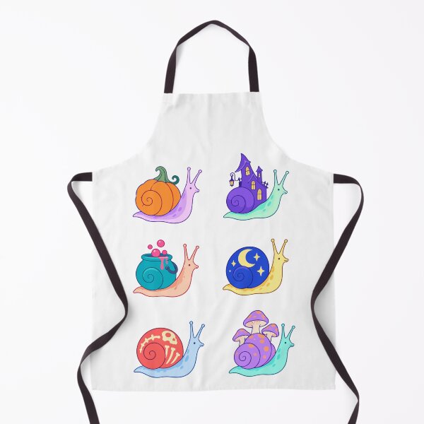 Item preview, Halloween Snails – Haunted House, Pumpkin and Mushroom Shells designed and sold by Zoolumi.