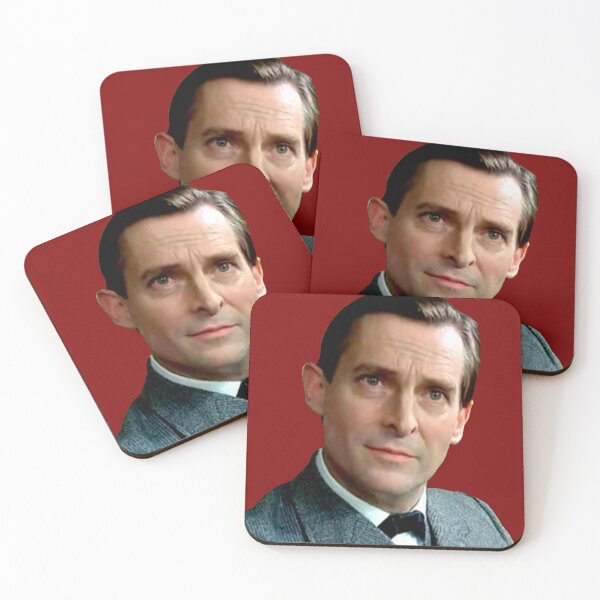 Item preview, Retrato de Sherlock Holmes | Jeremy Brett en la década de 1980 designed and sold by YuckyCat.