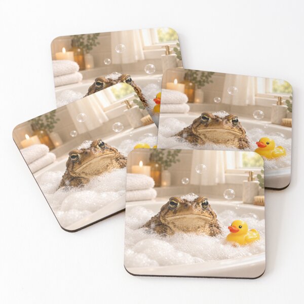 Item preview, American Toad Rubber Duck Bathtub designed and sold by Sillytoe.