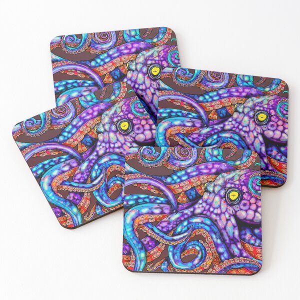 Item preview, Super Cool Purple Octopus designed and sold by Gaz Jarman.