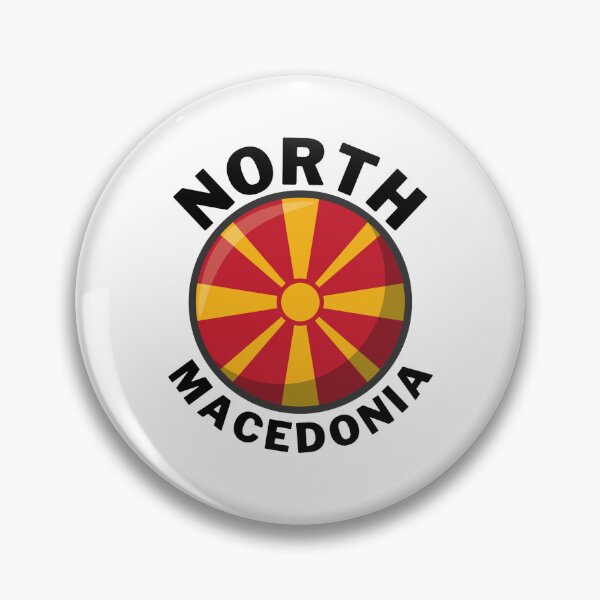 Item preview, North Macedonia flag designed and sold by Peerless-Prime.