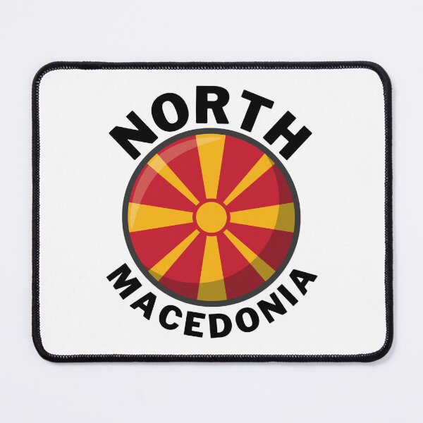 Item preview, North Macedonia flag designed and sold by Peerless-Prime.