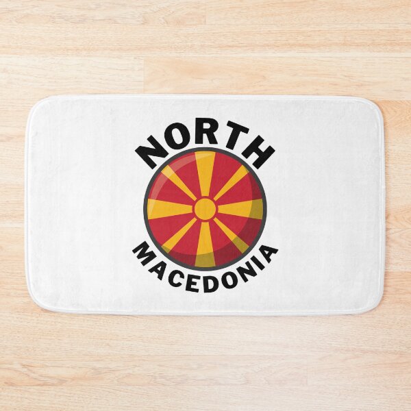 Item preview, North Macedonia flag designed and sold by Peerless-Prime.