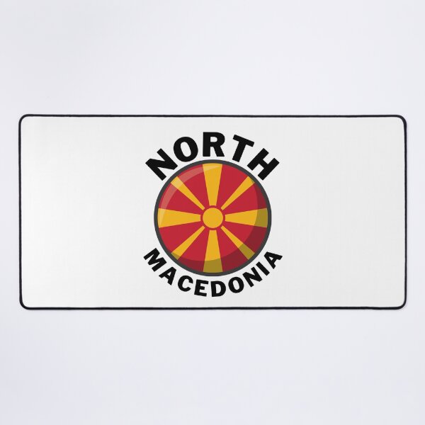 Item preview, North Macedonia flag designed and sold by Peerless-Prime.