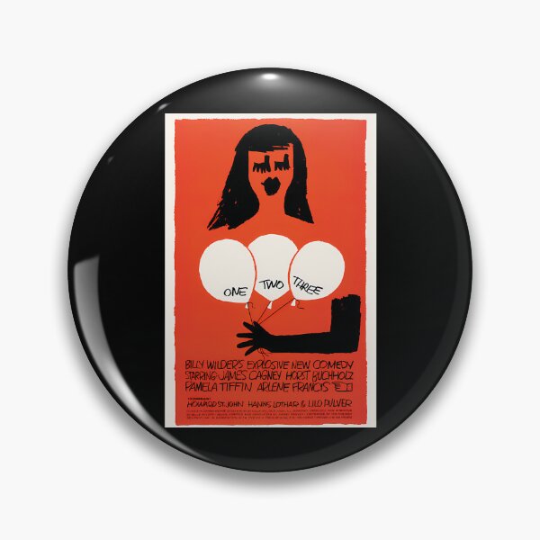 Item preview, One Two Three (1961) Billy Wilder Film Poster  Vintage Classic Comedy designed and sold by FelderVirgie.
