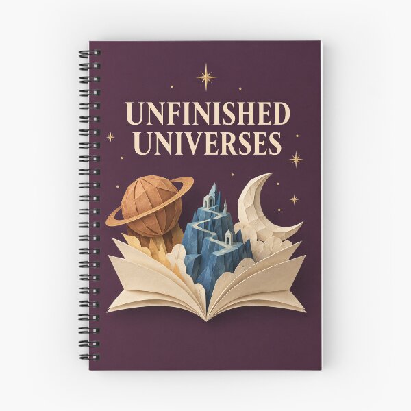 Item preview, Unfinished Universes designed and sold by GraphycoPublish.