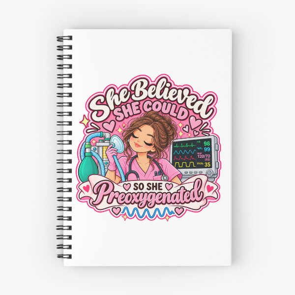 Item preview, She Believed She Could So She Preoxygenated – Anesthesia Gift designed and sold by MaritaSS.