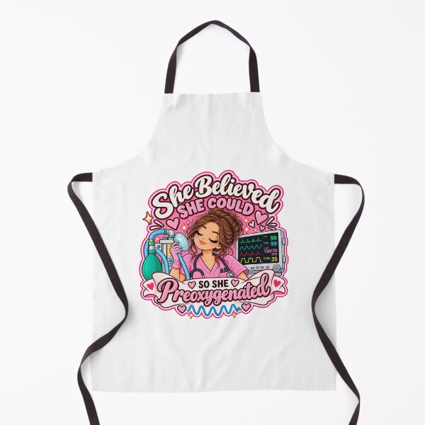 Item preview, She Believed She Could So She Preoxygenated – Anesthesia Gift designed and sold by MaritaSS.