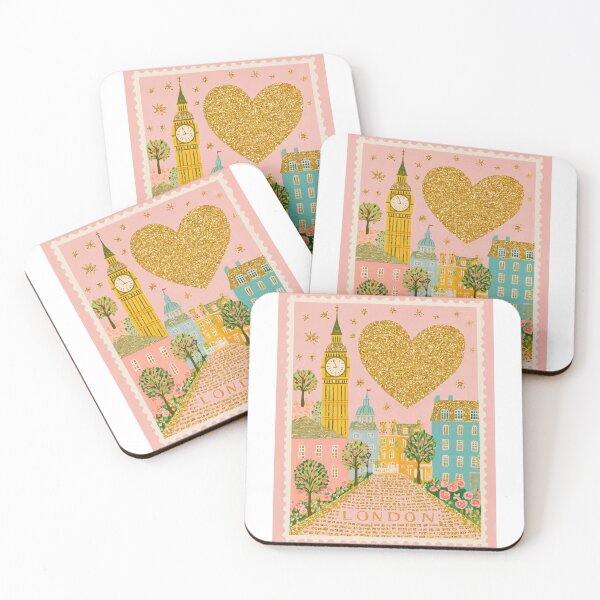 Item preview, Aesthetic London Postage Stamp designed and sold by Inspired Life Creative.