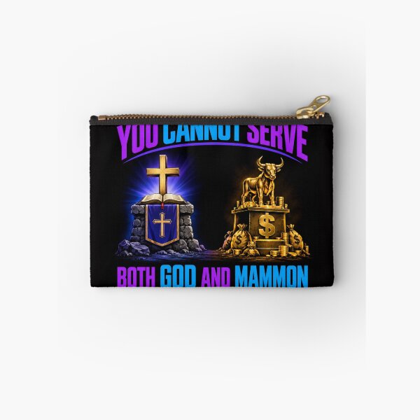 Item preview, You Cannot Serve Both God and Mammon. Matthew 6:24 designed and sold by TheBibleStop.