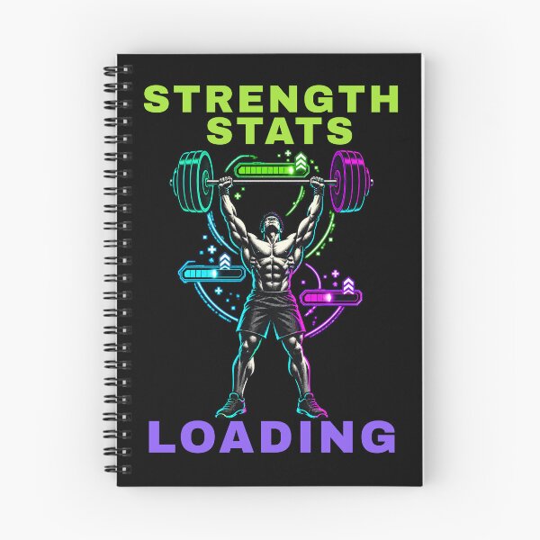 Item preview, Strength Stats Loading – Gaming Gym Workout designed and sold by Bawek85Designs.