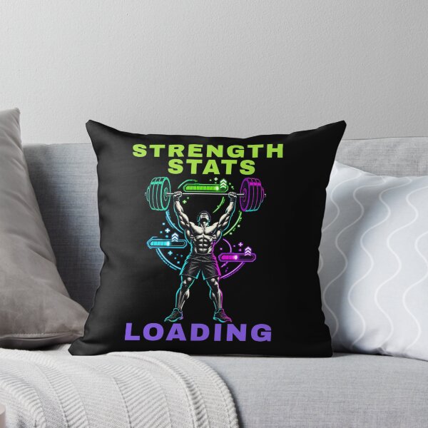 Item preview, Strength Stats Loading – Gaming Gym Workout designed and sold by Bawek85Designs.