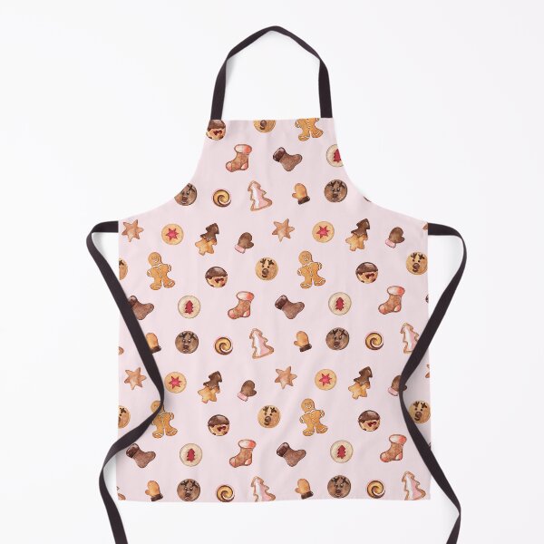 Item preview, Cute Christmas Cookies Pattern on Pink designed and sold by Flowersforbear.