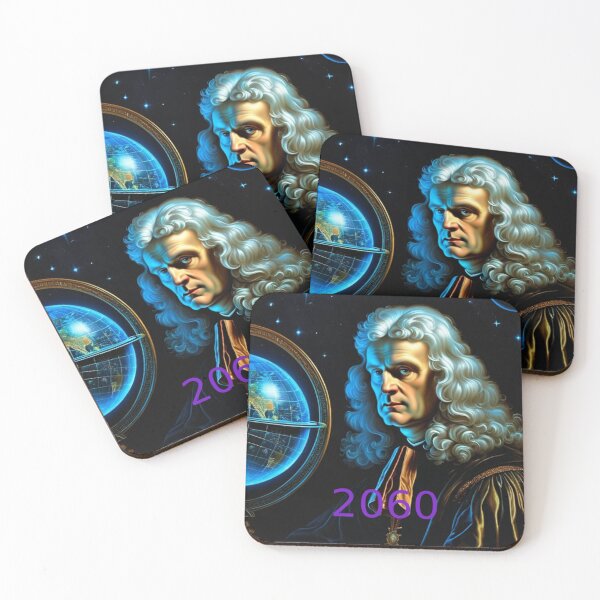 Item preview, Sir Isaac Newton 2060 designed and sold by TheDarkWardrobe.