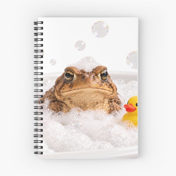 Item preview, American Toad Funny Bathtub designed and sold by Sillytoe.