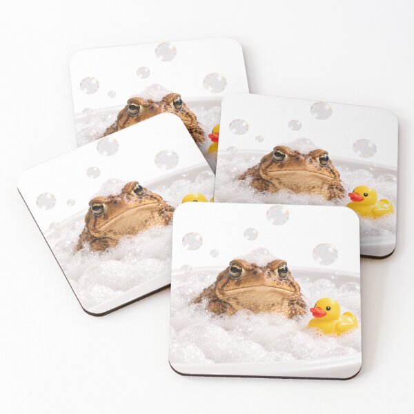 Item preview, American Toad Funny Bathtub designed and sold by Sillytoe.