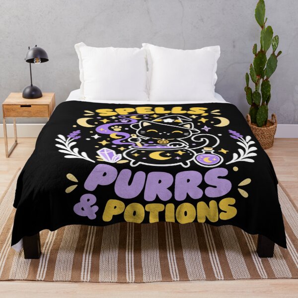 Item preview, Spells Purrs e Potions designed and sold by iagorfrost.