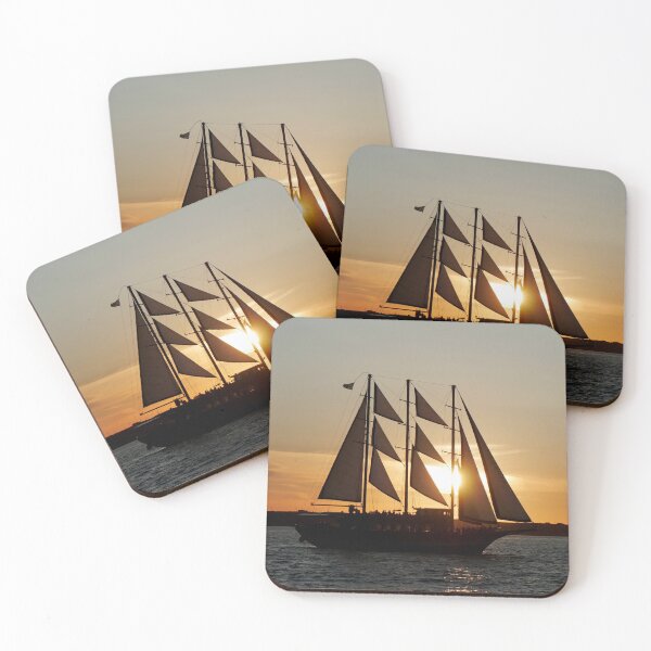 Item preview, Sunset Through The Sails designed and sold by olivia-wilbur.