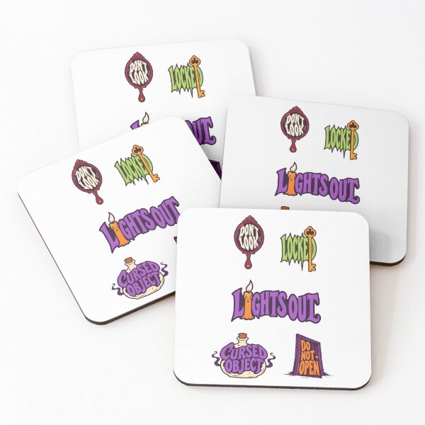 Item preview, Cursed Objects – Gothic Halloween Lettering and Haunted Mirror designed and sold by AliveStyle.
