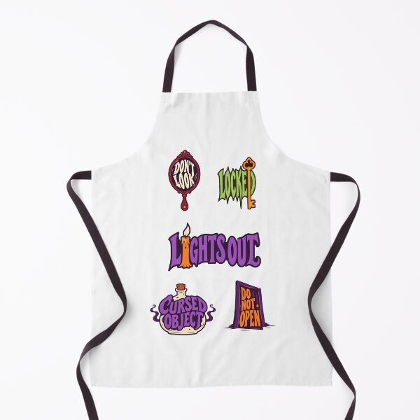 Item preview, Cursed Objects – Gothic Halloween Lettering and Haunted Mirror designed and sold by AliveStyle.
